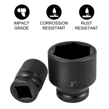 Vevor Impact Socket Set 34 Inches 29 Piece Impact Sockets 6Point Sockets Rugged Construction Crm0 34 Inches Drive Socket