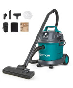 Kenmore Wet Dry Canister 32 Gallon 25 Peak Hp Shop Vacuum Cleaner With Extension Wands Tool Storage Wall Bracket For Garage