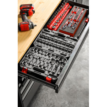 Ares 31038 90Piece Master Bit Socket Specialty Socket Set 14Inch 38Inch And 12Inch Drives S2 Bit Socket Set Inc