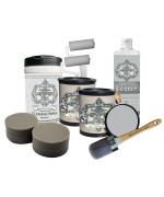 Allinone Paint 2 Quart Cabinet Paint Bundle And Kit Cobblestone Gray