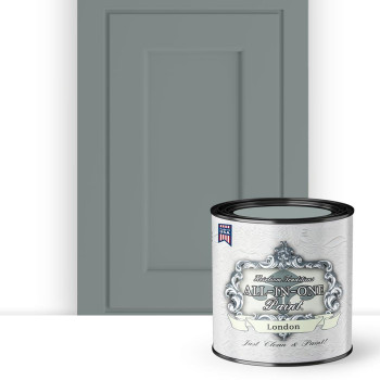 Allinone Paint 2 Quart Cabinet Paint Bundle And Kit London Green Gray