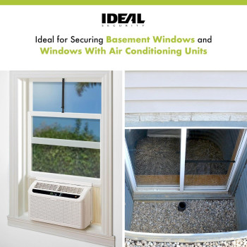 Ideal Security Window Security Bar With Childproof Lock Adjustable Window Lock Ac Units Horizontal And Vertical Sliding Window