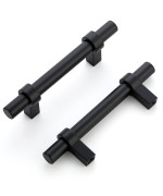 Home Expert 25 Pack Cabinet Handles 3 Inch Black Cabinet Pulls Matte Black Kitchen Cabinet Handles Drawer Pulls With Square Base