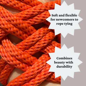 Lets Knot Rope Kit For Beginners And Experienced Riggers Silky Soft Rope Perfect For Simple And Complex Knots Japanese