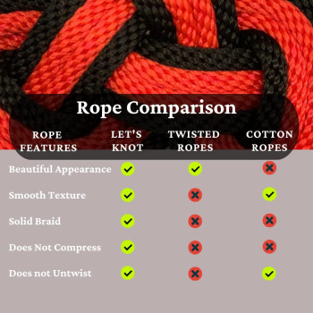 Lets Knot Rope Kit For Beginners And Experienced Riggers Silky Soft Rope Perfect For Simple And Complex Knots Japanese