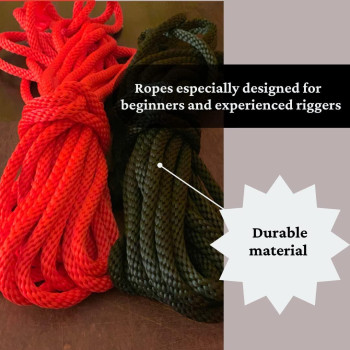 Lets Knot Rope Kit For Beginners And Experienced Riggers Silky Soft Rope Perfect For Simple And Complex Knots Japanese