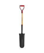 Koleiya Drain Spadeshovel Garden Spade Shovels For Digging Heavy Duty Trenching Planting Transplanting Metal Ygrip Wooden Han