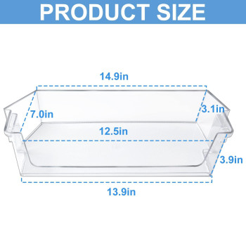 Upgraded W11239961 W10900538 Door Shelf Bin Replacement By Sikawai Compatible With Whirlpool Refrigerator Wrs311Sdhwrs325Sd