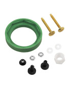 3 Toilet Tank To Bowl Coupling Kit Fits For American Standard Champion 4 Toilet Parts As7387560070A Includes Gasket Bolts