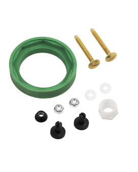 3 Toilet Tank To Bowl Coupling Kit Fits For American Standard Champion 4 Toilet Parts As7387560070A Includes Gasket Bolts