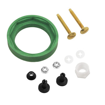 3 Toilet Tank To Bowl Coupling Kit Fits For American Standard Champion 4 Toilet Parts As7387560070A Includes Gasket Bolts