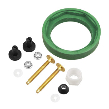 3 Toilet Tank To Bowl Coupling Kit Fits For American Standard Champion 4 Toilet Parts As7387560070A Includes Gasket Bolts