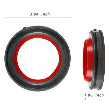 Dust Bin Bucket Top Fixed Sealing Ring Replacement For Dyson V12 Sv18 Sv20 Detect Slim Digital Slim Vacuum Cleaner Accessories