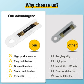 New Upgrade W10909685 Thermal Fuse Fit For Whirlpool Maytag Kenmore Amana Inglis Dryer Thermal Fuse W10693363 Pd00036363 4461025