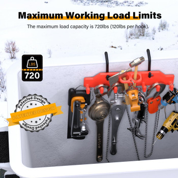 Lineman Tool Board Bucket Truck Hooks Organizer Line Work Bucket Accessories Tool Organizer For Bucket Trucks And Lineman Inc