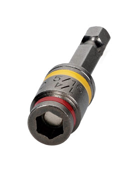 Malco Mshc2 Crhex Building Construction Series Cleanable Reversible Magnetic Hex Driver 14 516