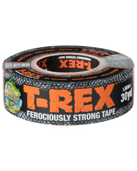 Trex Tape Heavy Duty Duct Tape With Uv Resistant Waterproof Backing For Ferociously Strong Repairs 188 X 30 Yd Gunmetal