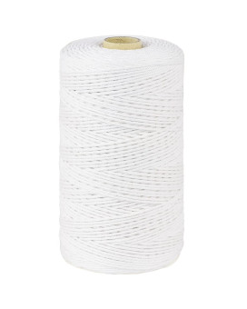 Perkhomy Cotton Butchers Twine String 1100 Feet 2Mm Twine For Cooking Food Safe Crafts Bakers Kitchen Butcher Meat Turkey Sausag