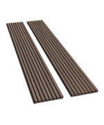 Olanglab Wood Slat Wall Panels 2 Pack Wood Slats For Wall 9448X 1259X 082 Each 3D Wall Panels For Interior Wall Deco