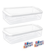 2 Pack Upgraded Wpw10321304 Refrigerator Door Shelf Bin Compatible With Whirlpool Fridge Door Shelf Replacement W10321304 Whir