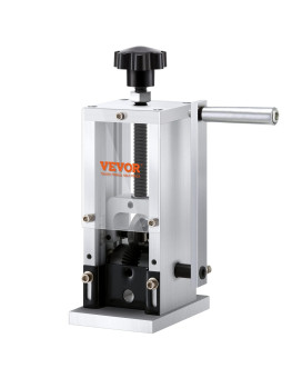 Vevor Manual Wire Stripping Machine 006098 Copper Stripper With Hand Crank Or Drill Powered Visible Stripping Depth Ref