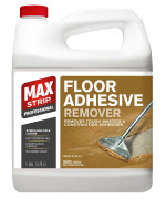 Max Strip Floor Adhesive Remover 1 Gallon Professional Fast Working Gel Strips Multiple Layers Removes Tough Mastics And C