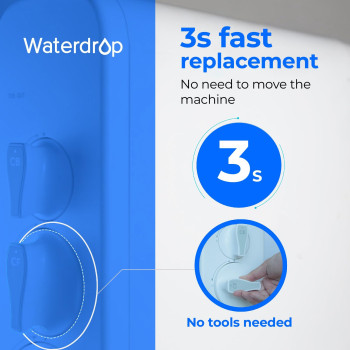 Waterdrop Wdg3Cf Filter Replacement For Wdg3W Wdg3P600 And Wdg3P800W Reverse Osmosis System 6Month Lifetime 2Pack