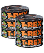 Trex Tape Heavy Duty Duct Tape With Uv Resistant Waterproof Backing For Ferociously Strong Repairs 188 X 30 Yd Gunmetal