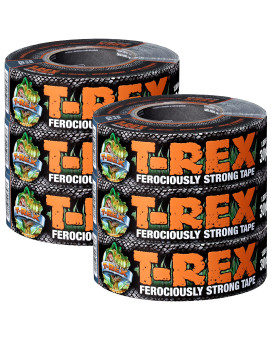 Trex Tape Heavy Duty Duct Tape With Uv Resistant Waterproof Backing For Ferociously Strong Repairs 188 X 30 Yd Gunmetal