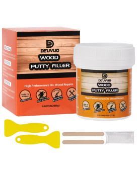 Deuvuo Wood Putty Highperformance Natual Wood Filler Putty Quickly Fix Wood Cracks And Blemishes With Wood Hole Filler Pai