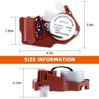 W10006355 49Tyz110 Washer Shift Actuator By Fetechmate Compatible With Crosley Whirlpool Maytag Kenmore Washing Machine Rep