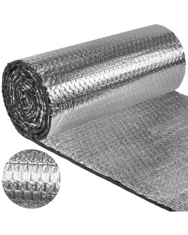 Amylove Reflective Insulation Foil Double Reflective Insulation Foam Aluminum Foil Bubble Insulation Roll For Winter Rv Windows