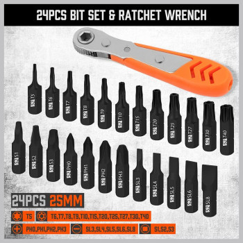 Horusdy Magnetic Nut Driver Set 47Piece Nut Driver Set For Impact Drill Sae 14 To 916 And Metric 614Mm Chrom