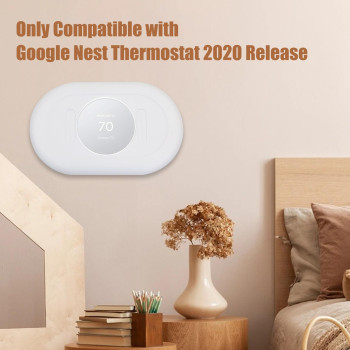 Nest Thermostat Trim Kit Nest Thermostat Wall Plate For Google Nest Thermostatprogrammable Wifi Thermostat Accessory White