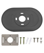 Nest Thermostat Trim Kit Nest Thermostat Wall Plate For Google Nest Thermostatprogrammable Wifi Thermostat Accessory Charcoal