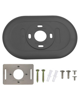 Nest Thermostat Trim Kit Nest Thermostat Wall Plate For Google Nest Thermostatprogrammable Wifi Thermostat Accessory Charcoal