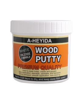 Wood Filler 2822 Ounce Wood Putty White Wood Filler Putty For Quickly Repair Wood Cracks And Holes On Wooden Floor Furniture