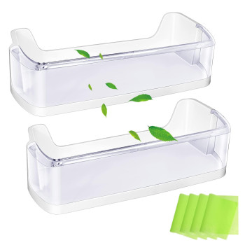 2 Pack Upgraded Da9708348A Refrigerator Door Shelf Bin Replacement For Samsung Refrigerator Parts Rs265Tdrs Rs25H5111Bc Rs25H