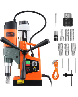 Vevor Mag Drill Press 1400W 2 Boring Diameter 2922Lbf Power Magnetic Drill With 810 Prm10Speed Settingquick Change Chuck