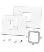 Thermostat Wall Plate For Honeywell Thp2400A1027W Wall Thermostat White Covers Assembly Suitable For Rth9585Wf Rth8560D Th932