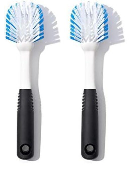 Oxo Good Grips Dish Brush Whiteblack Pack Of 2