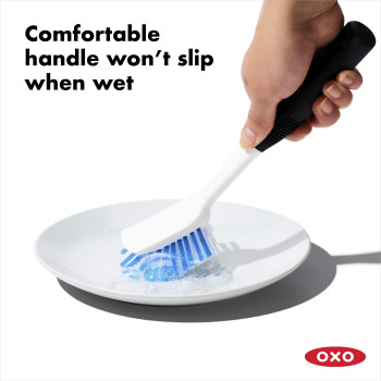 Oxo Good Grips Dish Brush Whiteblack Pack Of 2