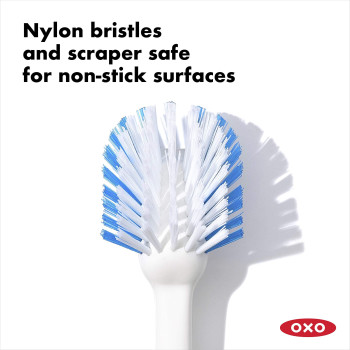 Oxo Good Grips Dish Brush Whiteblack Pack Of 2