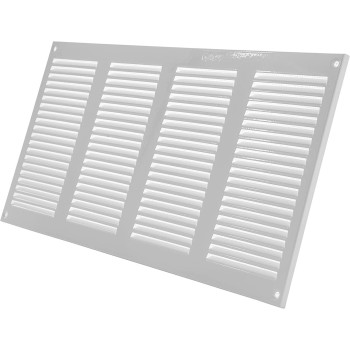 Vent Systems 16 X 8 Inch Pack Of 10 White Air Vent Cover Metal Air Return Grill With Built In Pest Guard Screen Hvac Vent Co