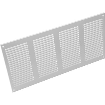 Vent Systems 16 X 8 Inch Pack Of 10 White Air Vent Cover Metal Air Return Grill With Built In Pest Guard Screen Hvac Vent Co