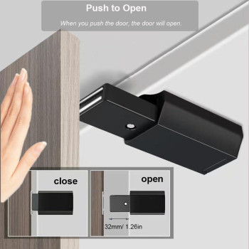 Push To Open Door Latch Cabinet Hardware Atthw 4 Pack Heavy Duty Magnetic Push Latch Lock For Hidden Door Touch Latch And Catc