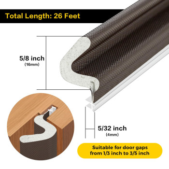 Weather Stripping Door Seal Strip Soundproof Q Foam Weather Stripping For Door Frame Exterior Door Weather Stripping For Large