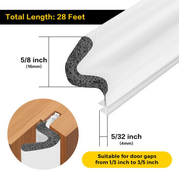 Weather Stripping Door Seal Strip Soundproof Q Foam Weather Stripping For Door Frame Exterior Door Weather Stripping For Large