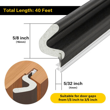 Weather Stripping Door Seal Strip Soundproof Q Foam Weather Stripping For Door Frame Exterior Door Weather Stripping For Large