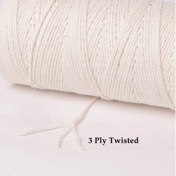 Maoqian 656Ft Butchers Cotton Twine String 2Mm Cooking Twine Food Safe For Bakers Meat And Roasting Gift Wrapping Crafting